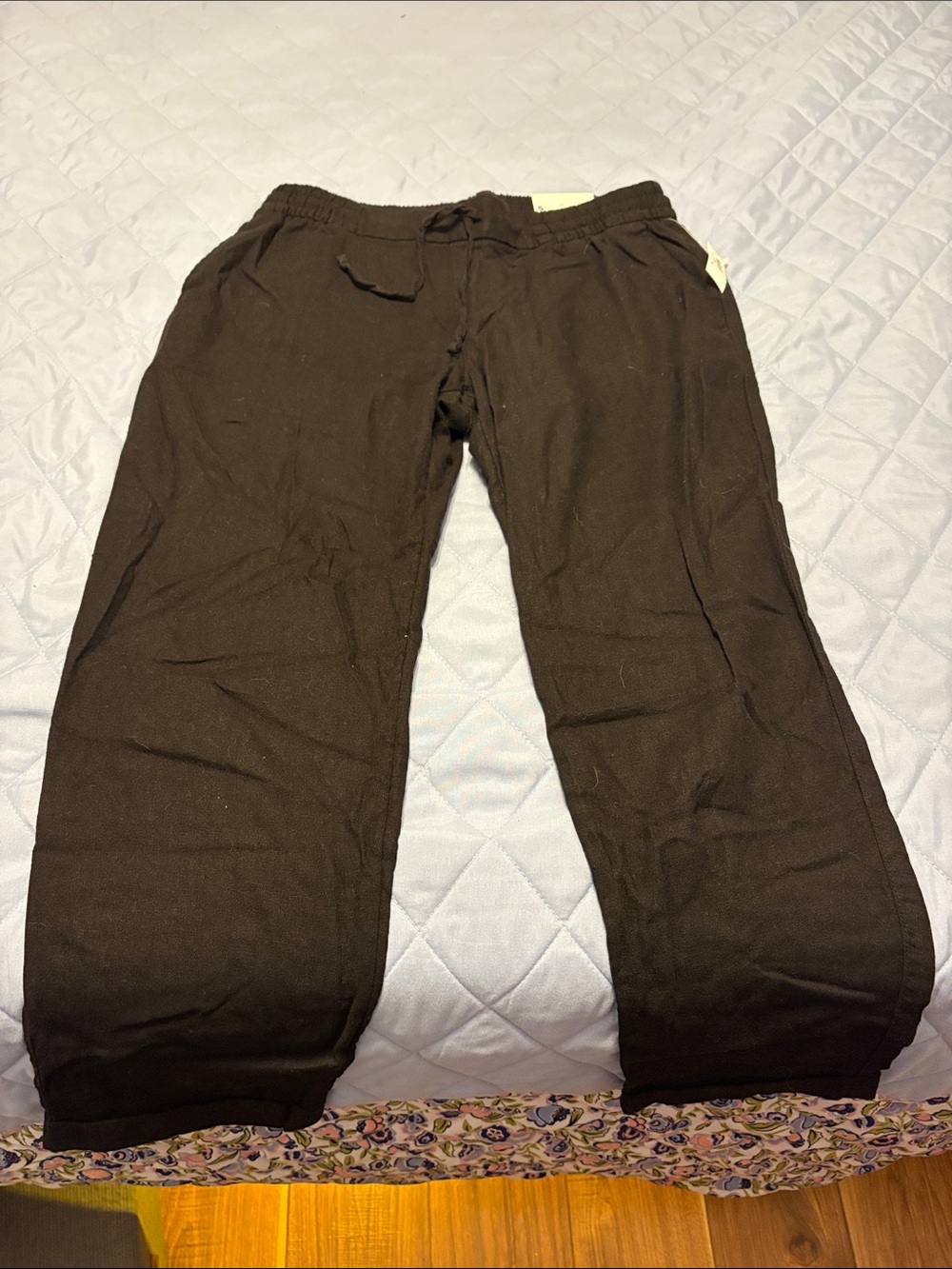 Old Navy Women's Black Straight-Leg Casual Pants - Small